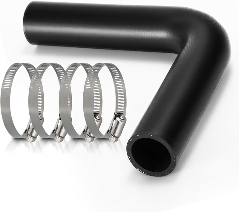 Mangueira de abastecimento do tanque de combustível BEIJIULI com diâmetro interno de 3,81 cm – 40,34 cm com 4 abraçadeiras