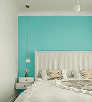 Vista 310 de Dimoon 236''x17.7'' White Thicken Peel and Stick Wallpaper Contact Paper Modern Self Adhesive Wall Paper Removable Renter Friendly Textured Solid