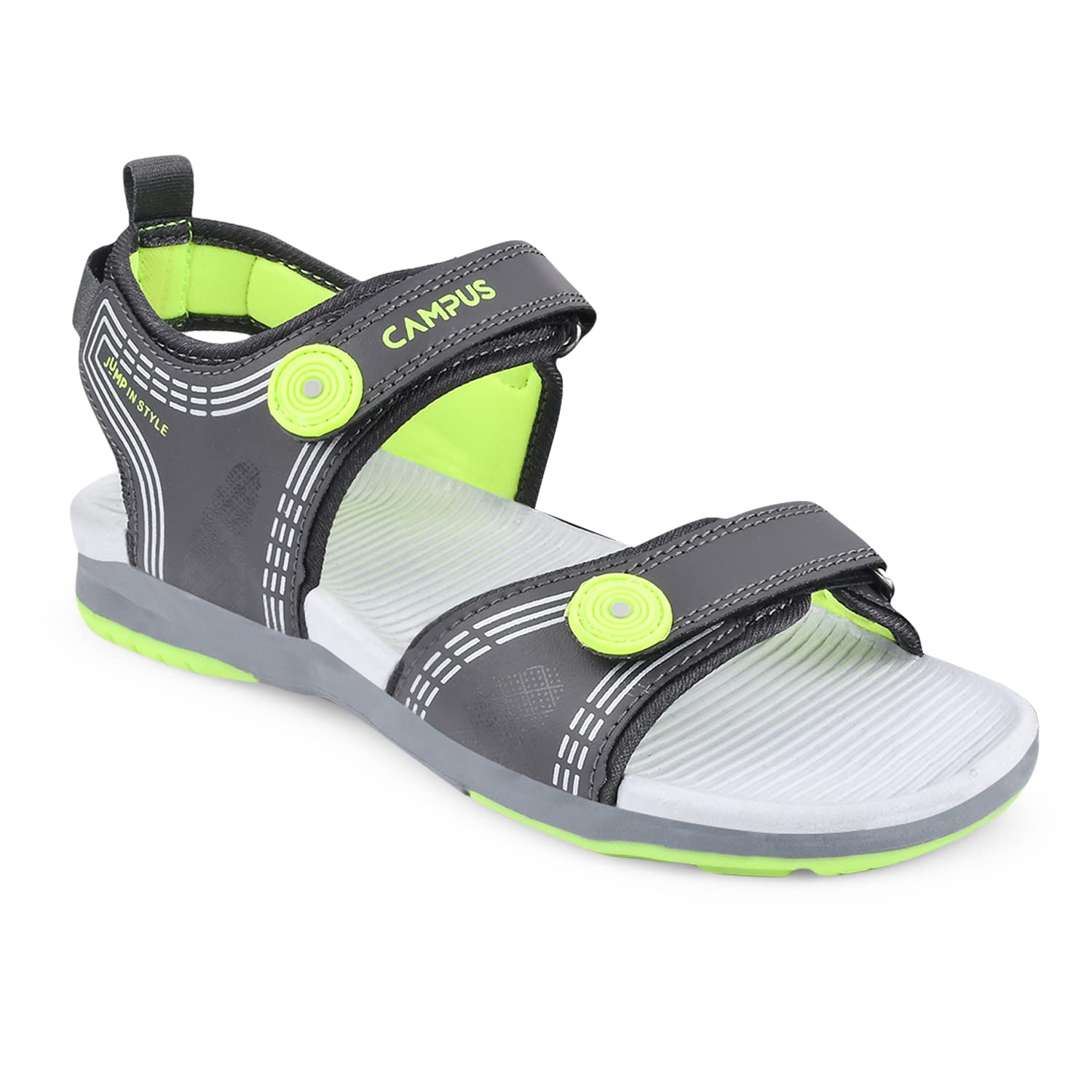 Campus Child GC-22113C D.Gry/F.GRN Sports Sandals - 4UK/India GC-22113C (B0BCQVJSM8) Amazon Price History, Amazon Price Tracker