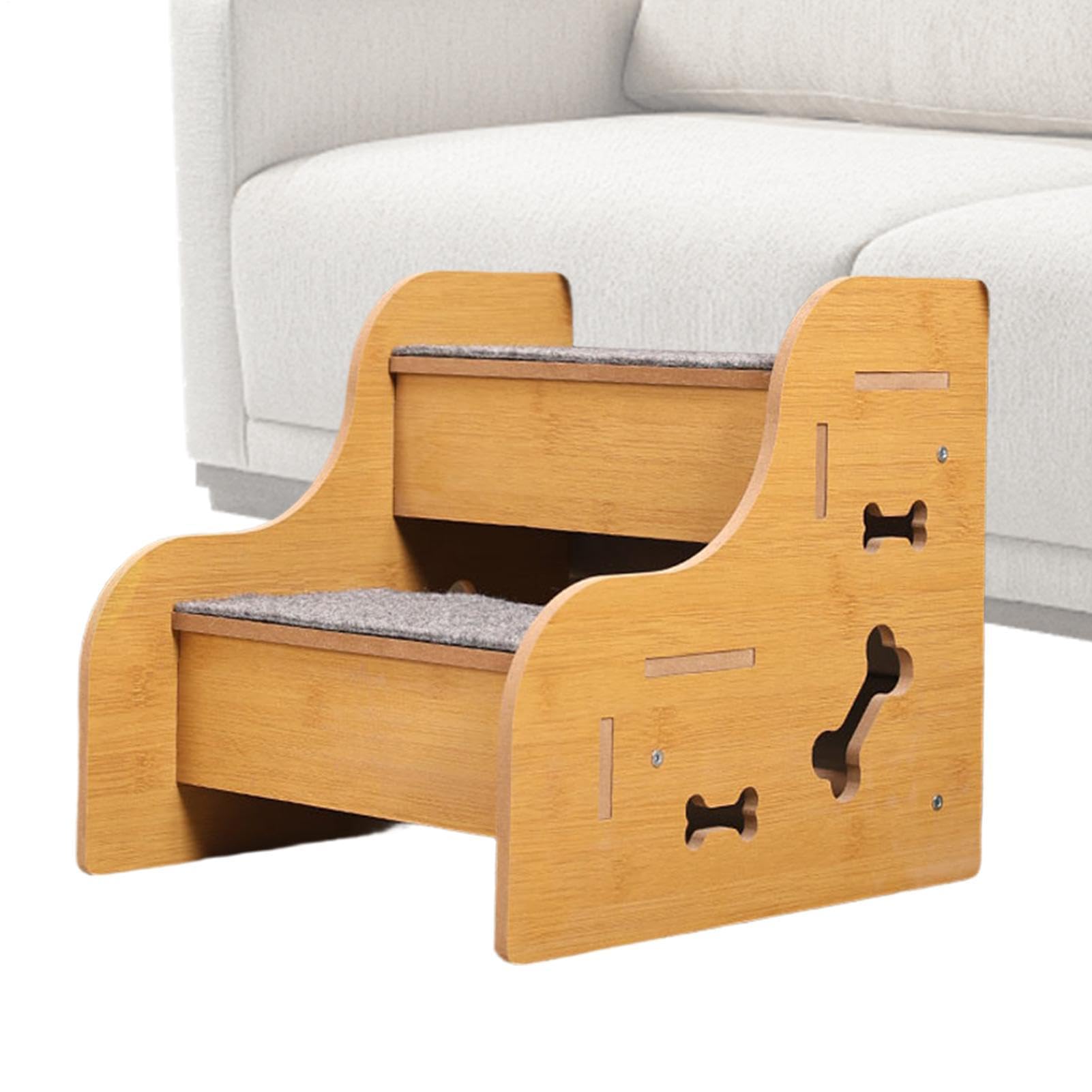 Escalones para Cama de Perro Rampa de Escalada para Cachorros | Pasos para sofá para perros para Interior de Apartamento, Dormitorio, Salón, Sofá, Autocaravana, Muebles y Ventana