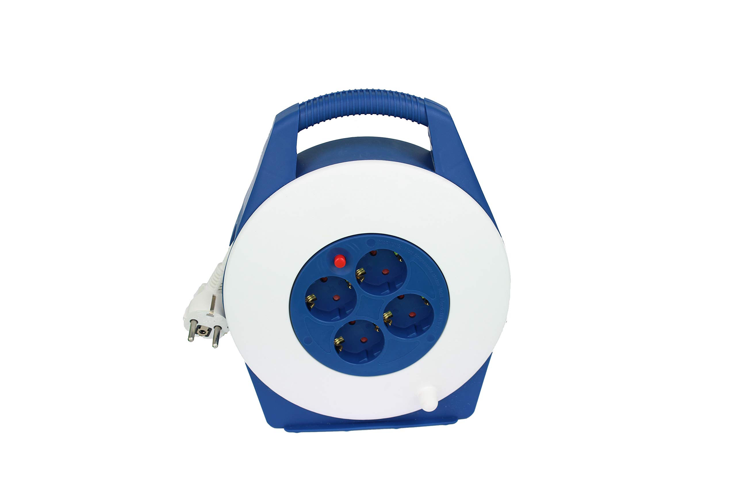 Tayg Avvolgibile allungabile, bianco/blu, 15 m.