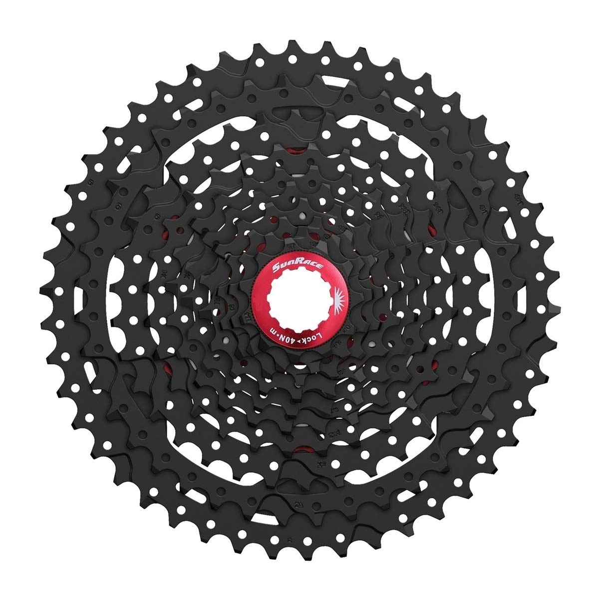 SunRace Cassette MX9 Light 11v sram XD 10-42t negro (Caja MTB)