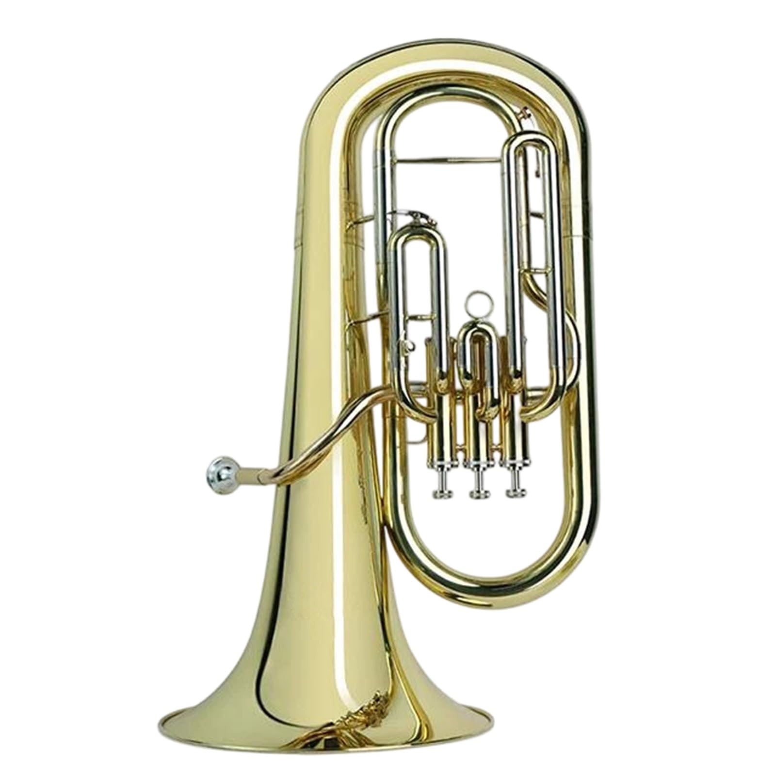 Eufonium Instrumenty Muzyczne Lakier Mosiądz Bb Płaskie Eufonium Początkujący Aldult Profesjonalne Instrumenty Muzyczne