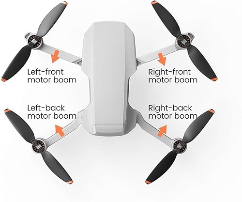 Miniatura 3 de Brazo para DJI Mavic Mini 2 Cuerpo Shell Marco Medio Parte Inferior Cubierta Superior Reemplazo Reparación Piezas de Repuesto (Color  Conchas Combo)