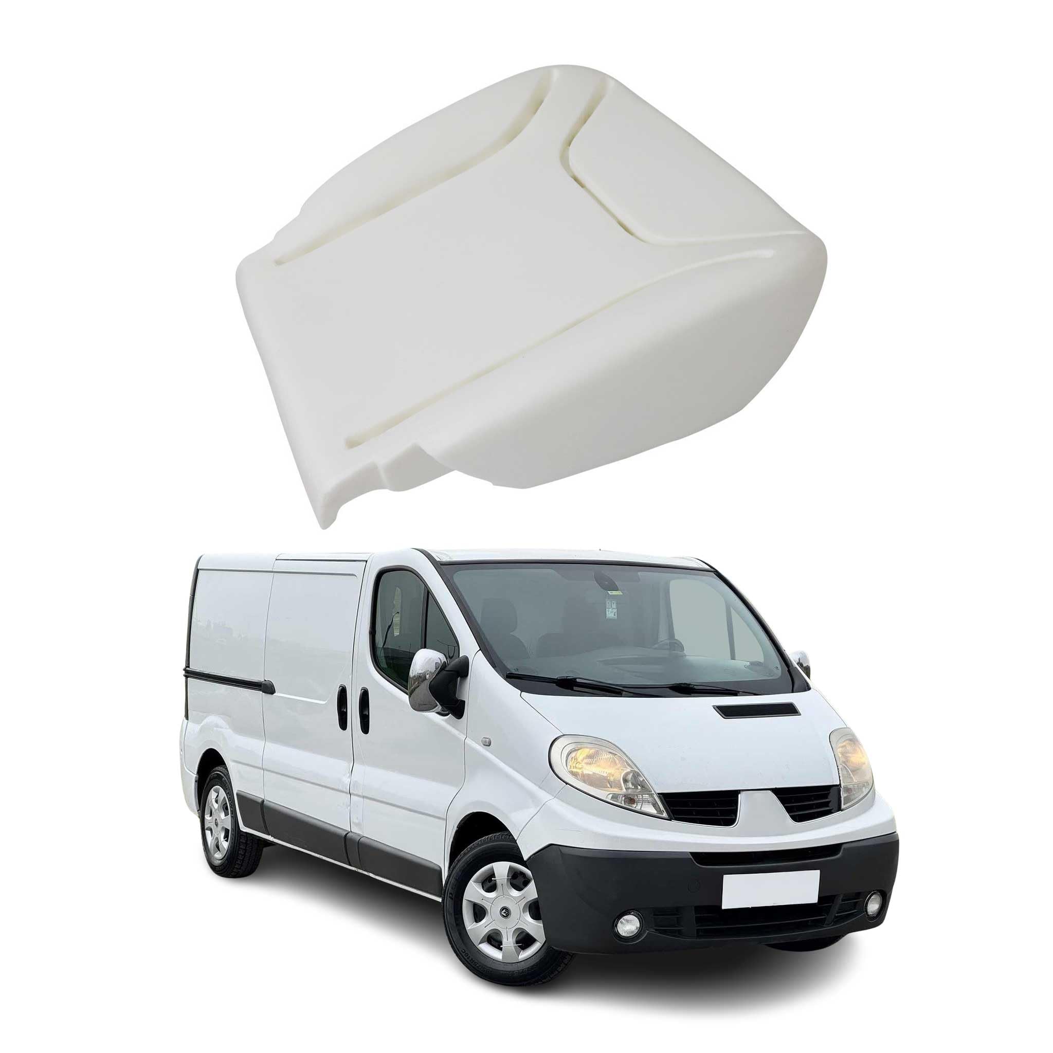 OMAC Sitzpolster para Opel Vivaro A 2001-2014 - Izquierdo o Derecho passend - Ersatz Fur Originalschaum Sitzflache - 1 Pieza