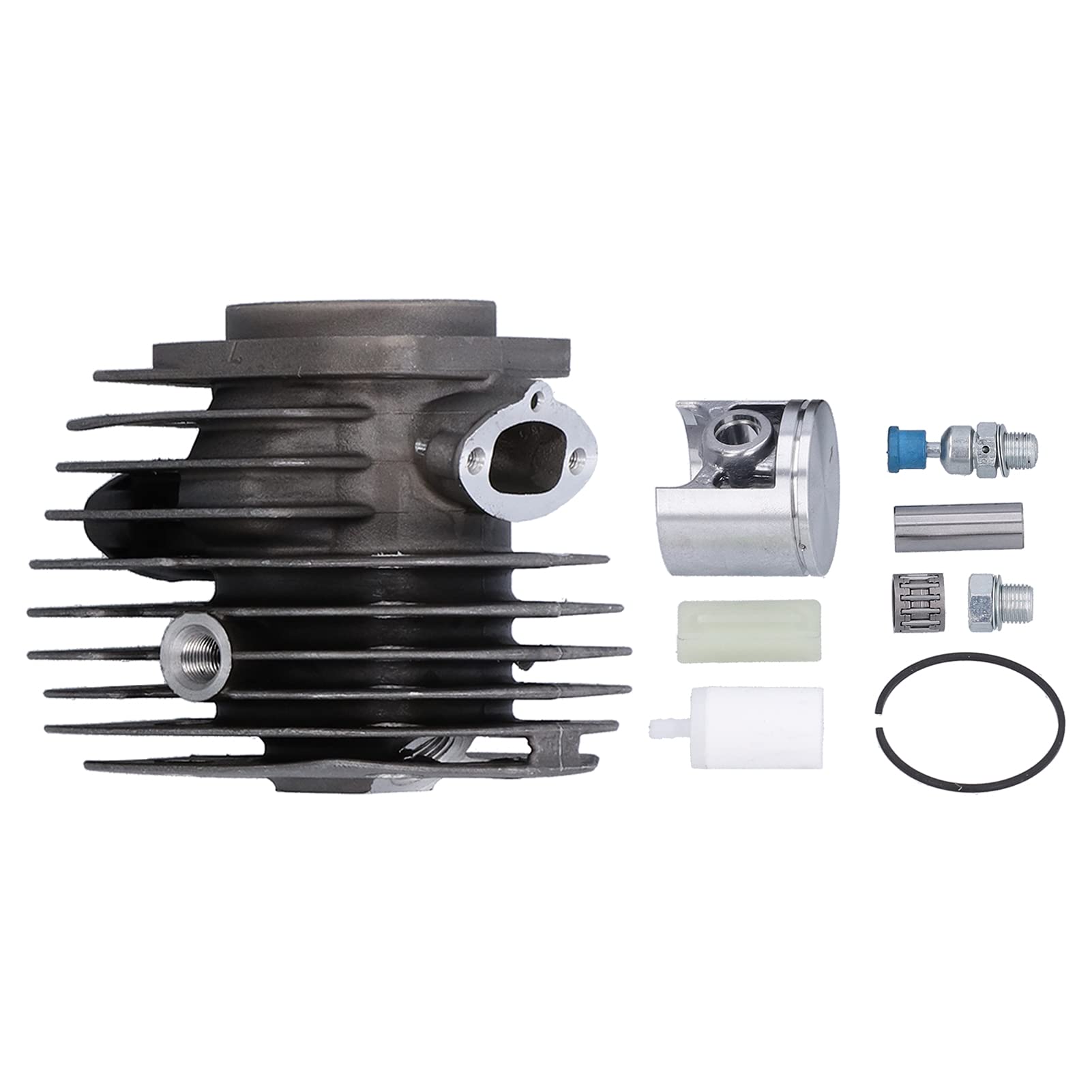 Kit Testata Ad Alte Prestazioni da 45 Mm per Pistoni per Motosega 254 154XP con Maggiore conduttività Termica per Potenza Impetuosa Applicabile Agli Appassionati di Motoseghe