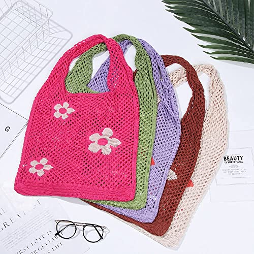 Bolso Tote de Crochet Ovida para Playa y Uso Diario miniatura 5
