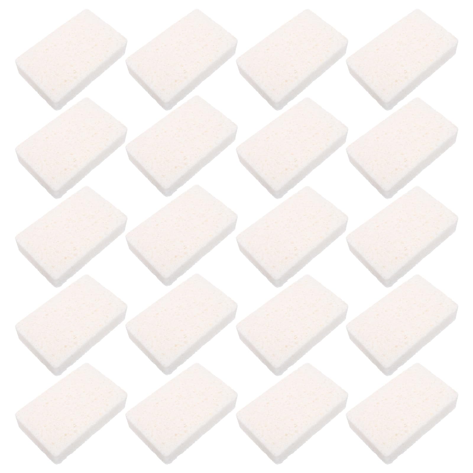20 Esponjas de Celulosa de Pulpa de Madera para Cocina Alta Absorción y Limpieza Versátil para Lavar Platos y Uso Doméstico