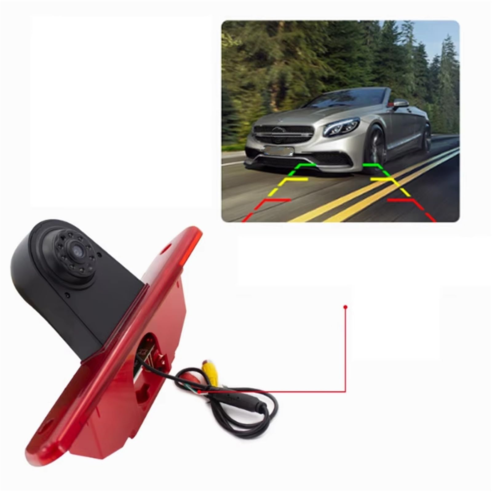 Auto Sucher Für FIAT Für Scudo Für Citroen Für Jumpy Für Peugeot Für Expert Für Toyota Für Proace 07-16 HD Bremslicht Kamera Stop Parküberwachungssystem