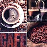 20 Servietten Kaffee Aroma/Getränk/Tasse/Espresso 33x33cm