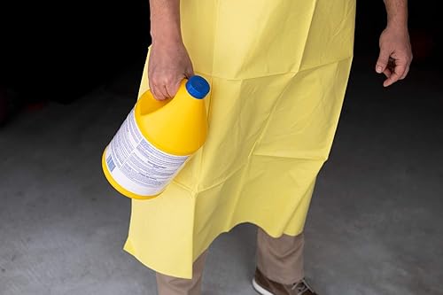 Miniatura 7 de Delantal de lavado de platos resistente  Limpieza industrial, Delantal protector extra largo resistente al agua