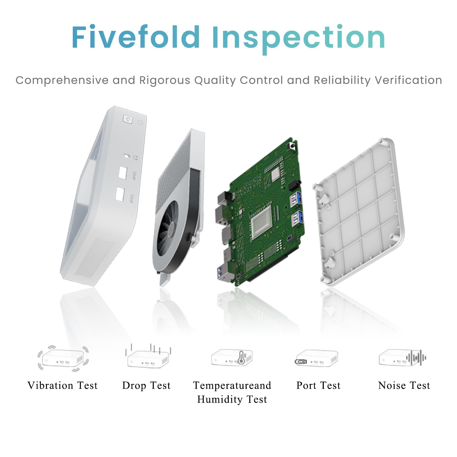 GenMachine Mini PC AMD Ryzen 5 3550H (up to 3.7GHz) 4c/8t 8GB DDR4