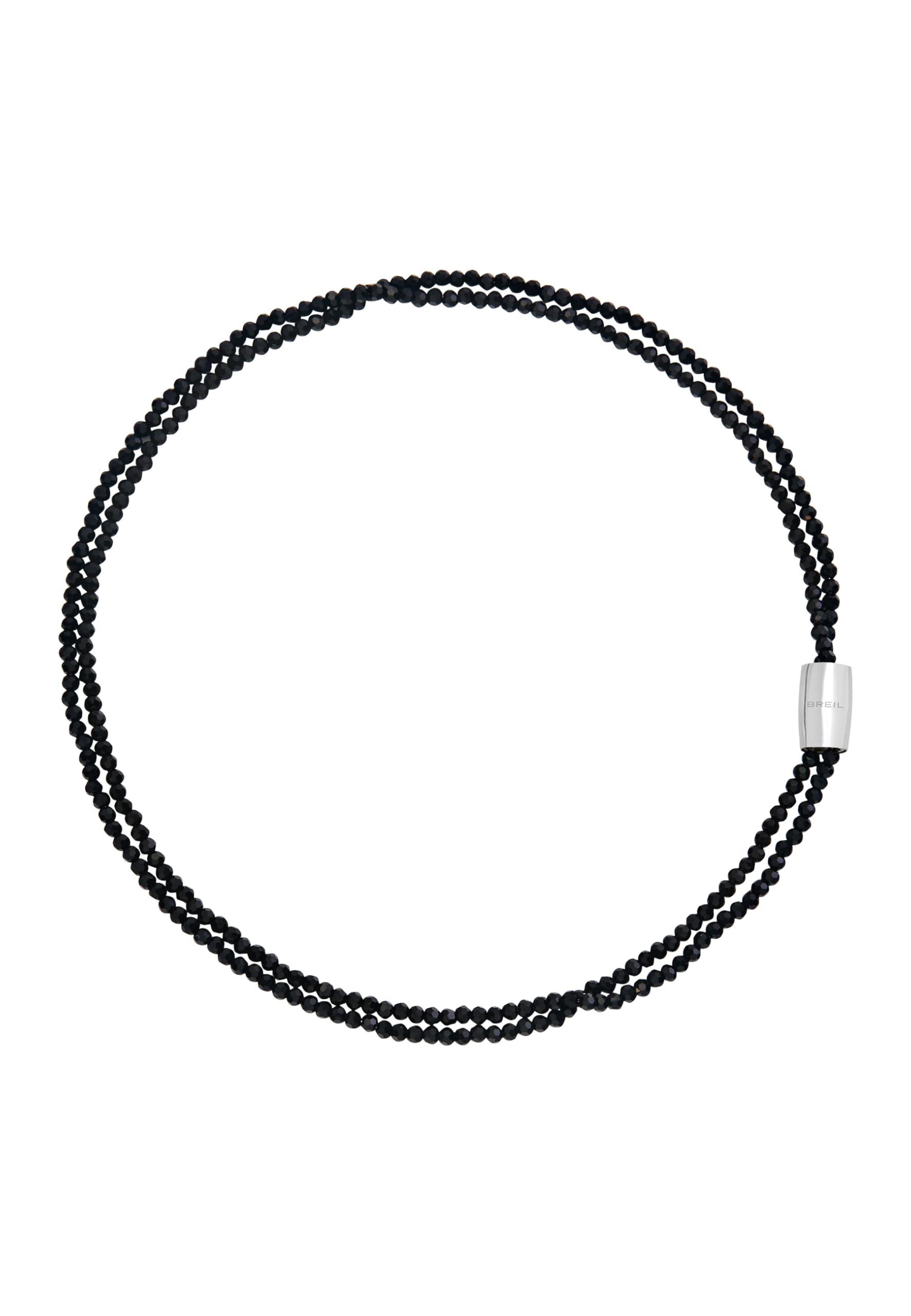Breil, Collezione Magnetica System, Collana Donna a Due Catene con Pietre Naturali, Chiusura con Magnete, Compatibile con Tutti gli Elementi Magnetica System, Idea Regalo Donna