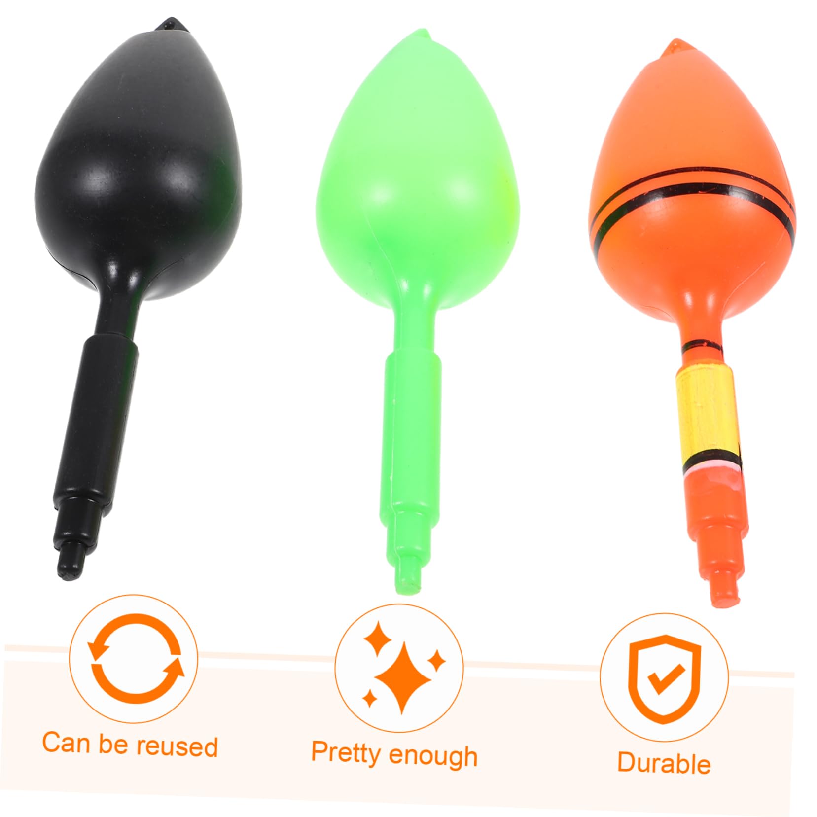 TOYANDONA 30piezas Flotador De Pesca para Pescar Flotadores Resistentes De Equipo De Pesca Flotadores De Línea De Pesca para Flotador De Peces Mar Flotadores De Bobbers para De