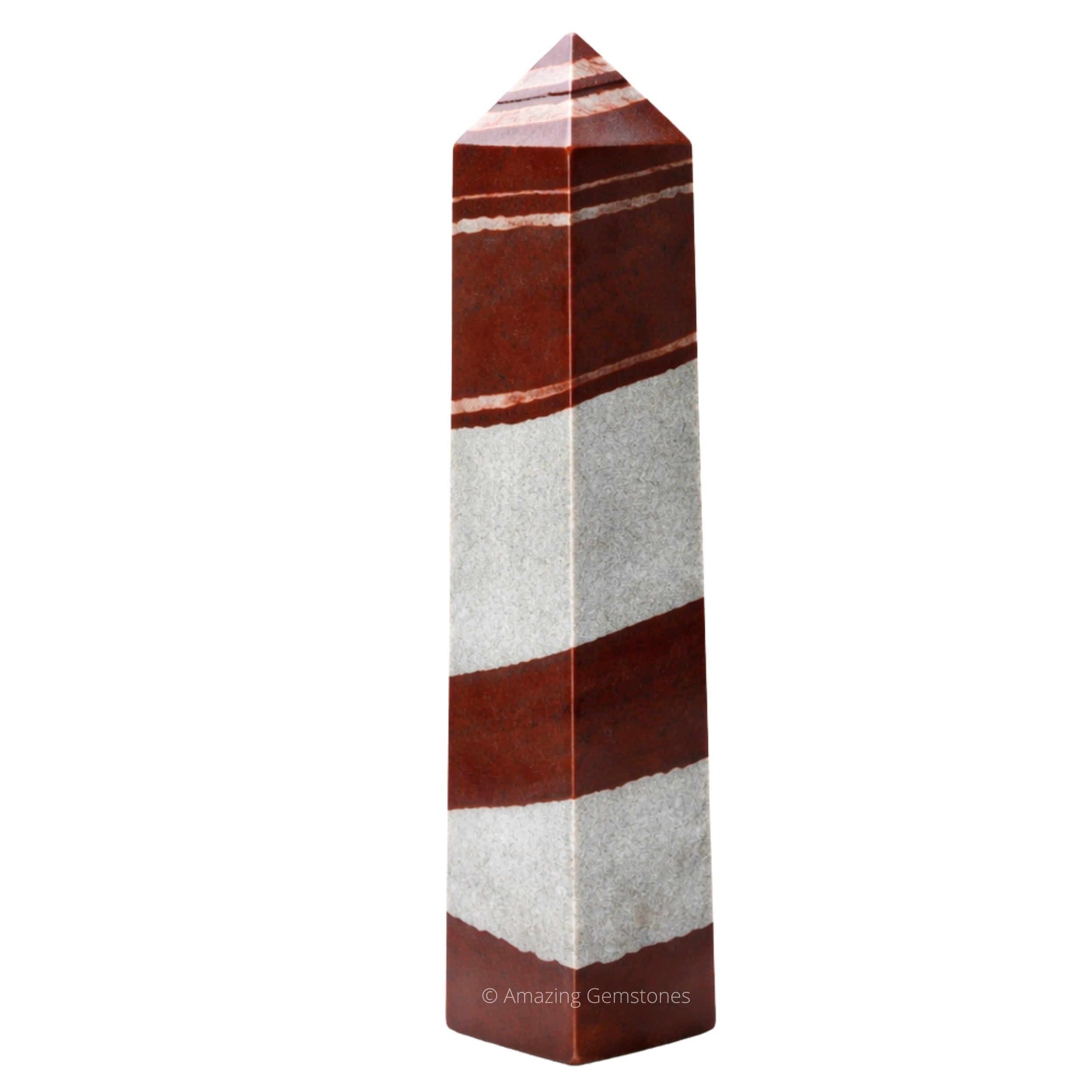 Amazing Gemstone Large Narmada Shiva Lingam Crystal Towers ~ Natural Healing Crystal Point Obelisk for Reiki Healing and Crystal Grid (5.5 to 6 INCH)