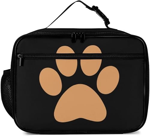 Miniatura 29 de Lonchera reutilizable con símbolo hippie colorido, bolsa de almuerzo aislada, bolsa enfriadora, contenedor de comida para mujeres, niños, niñas