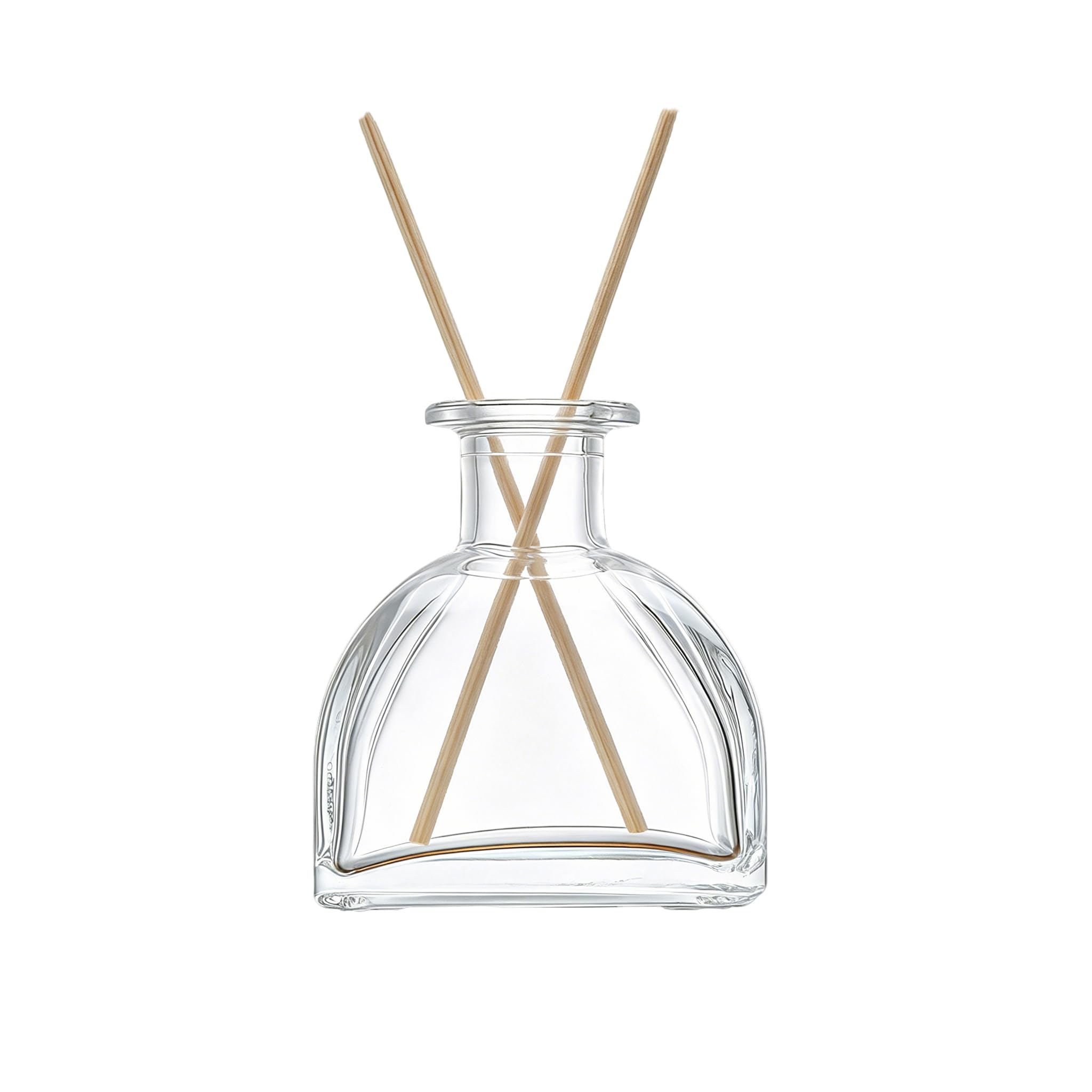 150ml 5oz Empty Refillable Clear Glass Reed Diffuser Bottle, No Reed