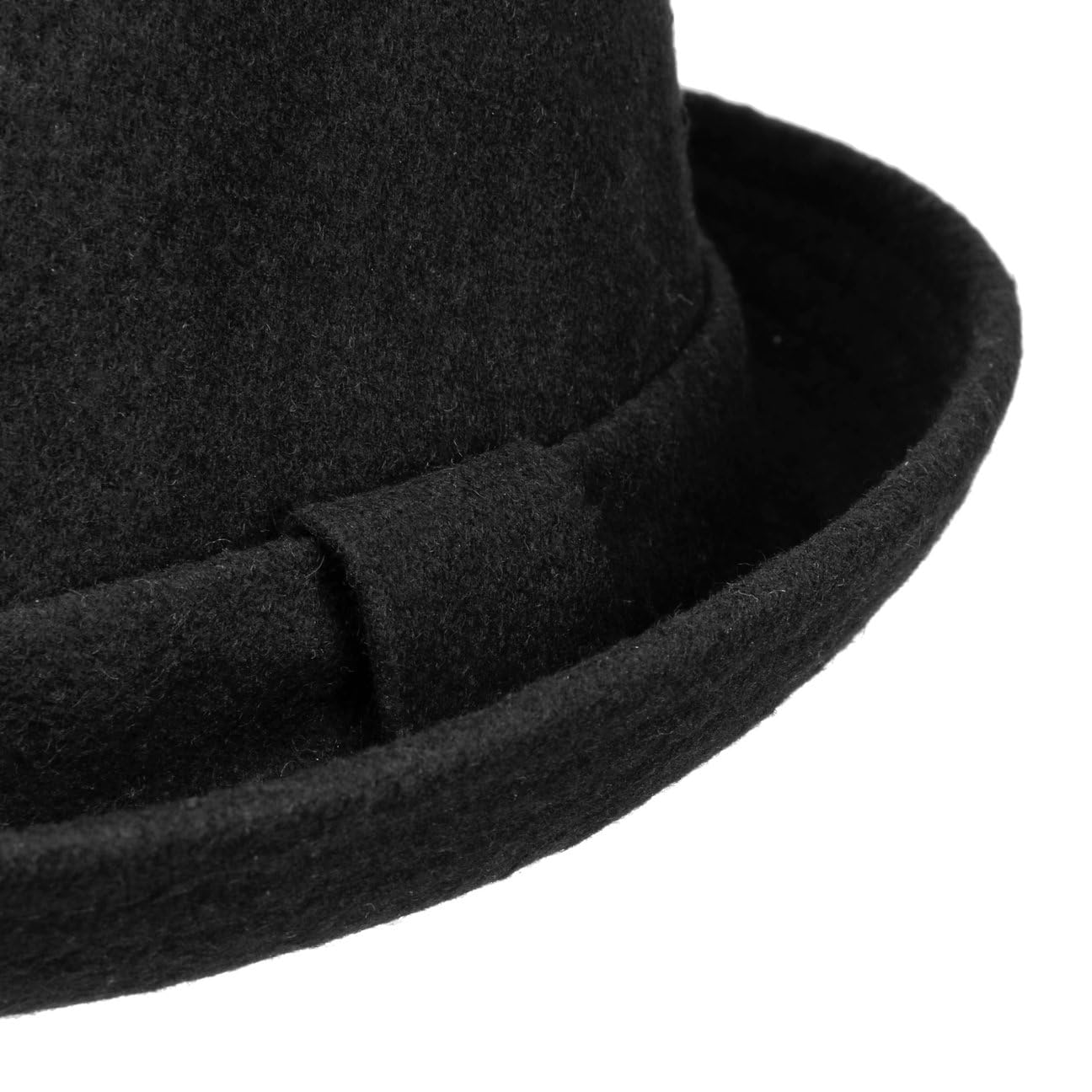 Lipodo Chapeau en Laine Diamond Crown Femme/Homme - pour l'hiver Fedora Tissu avec Doublure, Doublure Automne-Hiver Hiver