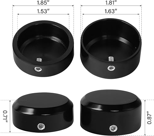 Miniatura 7 de TCT-MOTORPARTS Perno de cubierta de tuerca de eje trasero para Harley Sportster S RH1250S 2021-2025 RA1250