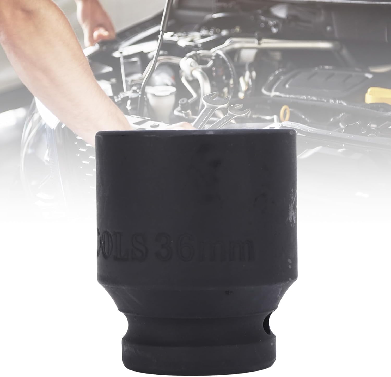 Flywheel Locking Tool with 36mm 3/4in Socket Replacement for Duramax 6.6L Engines with Automatic Transmissions