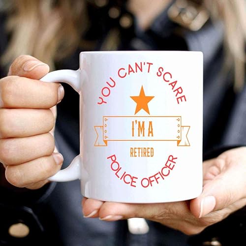 Miniatura 4 de Memorable Retirement Gift for Cop Dadgrandpa Police Officer, an Ideal Fathers Day Present - Humorous Quote, 11 Oz White Ceramic Coffee Mug