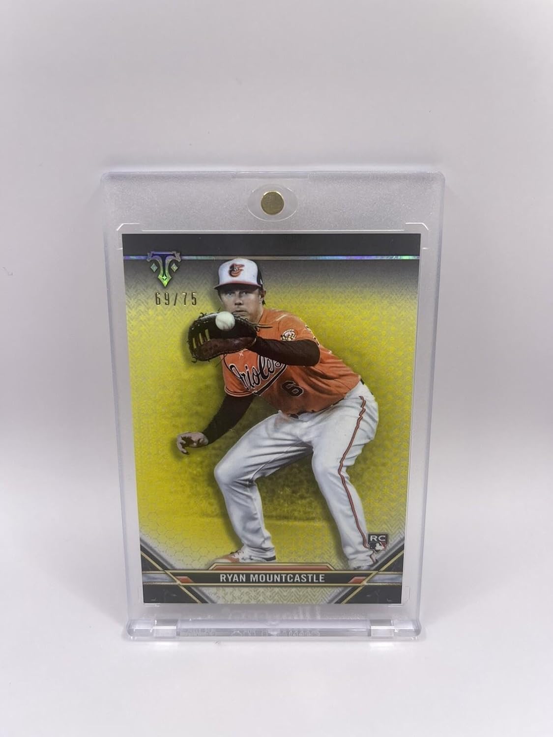 Ryan Mountcastle 2021 Topps Triple Threads Rookie Card #/75 W/Mag Orioles - Baseball Slabbed Rookie Cards