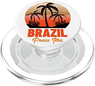 Praia Ilha Brazil PopSockets PopGrip for MagSafe