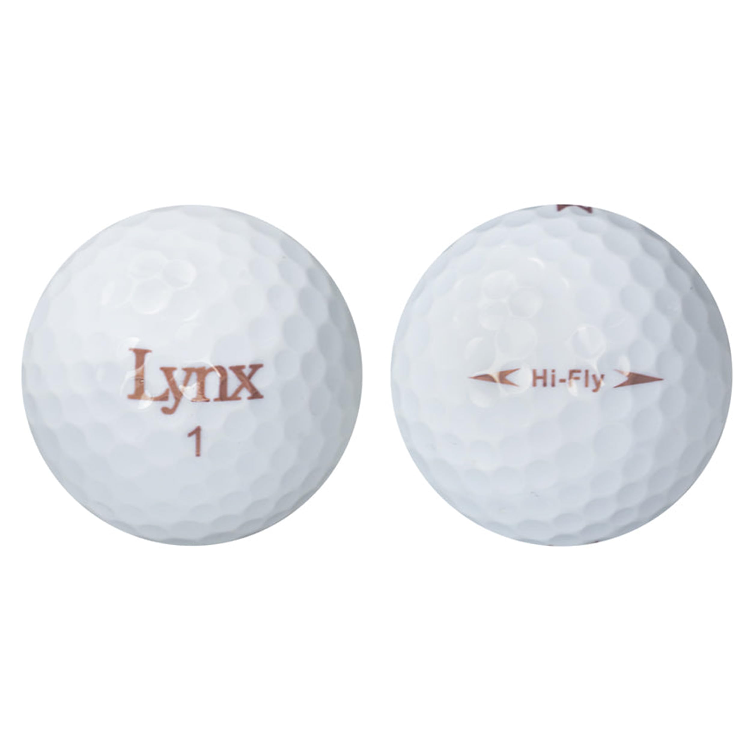 Lynx Women’s Hi-Fly Golf Balls 6 Pack – Premium Ladies Distance Golf Balls with Lightweight Core, Surlyn Cover and Alignment Aid, Durable Golfing Accessories and Gifts