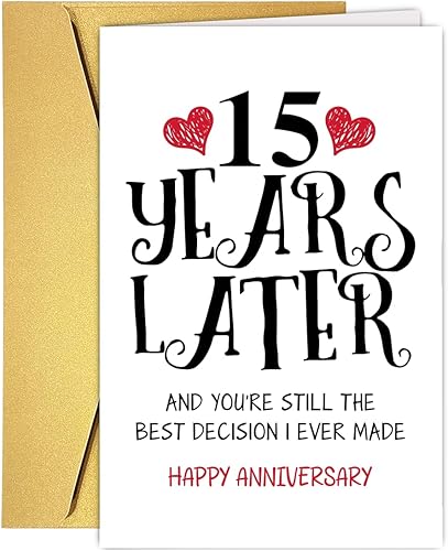 Romantic 15 Years - 15th Anniversary Gifts For Her