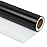 RUSPEPA Black Wrapping Paper Solid Color - Mini Roll - for Wedding, Birthday, Shower, Congrats, and Holiday - 17 Inches X 32.8 Feet