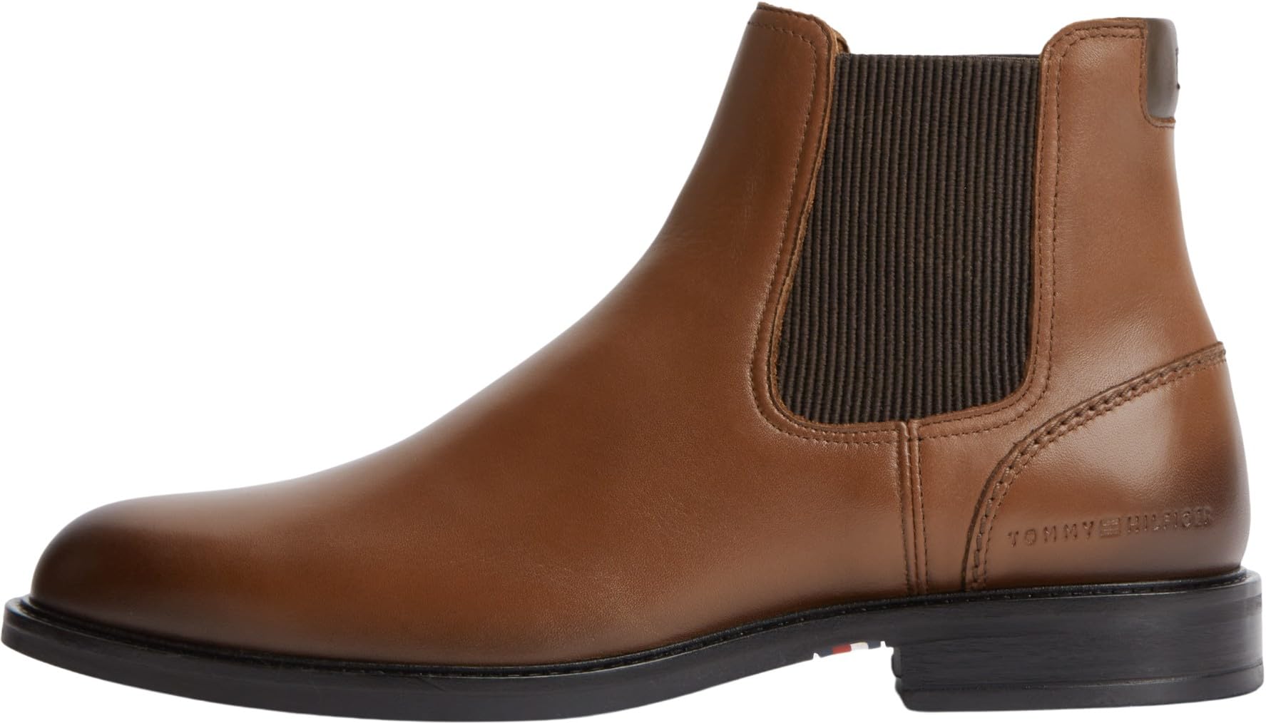 Tommy Hilfiger Men Corporate Dressy Lth Chelsea FM0FM05935 Low Boots, BROWN (Winter Cognac), 10.5