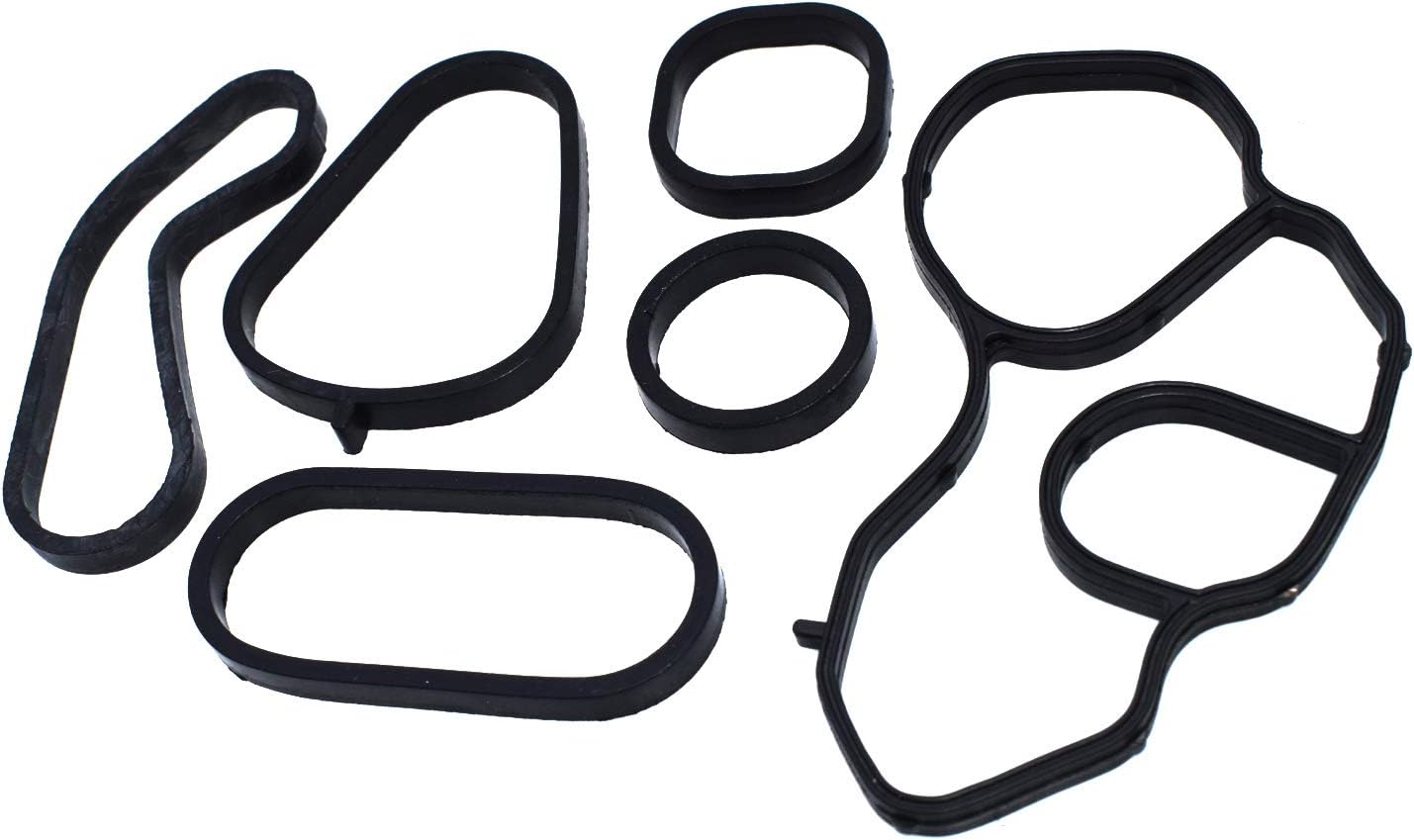 Oil Cooler Gasket Seal and Filter Housing Gasket Set 11428643747 for Mini Cooper 2007-2016