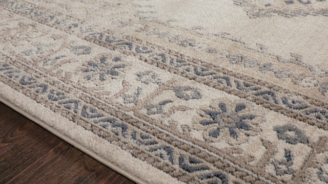 Tapete Loloi Teagan 5'3" x 7'6" Oatmeal/Ivory miniatura 7