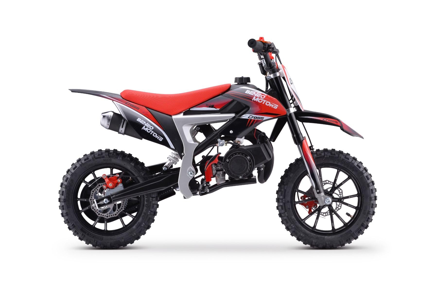 Moto-Cross pour Enfants Beneo Motors Cross SX Rouge - 50cc