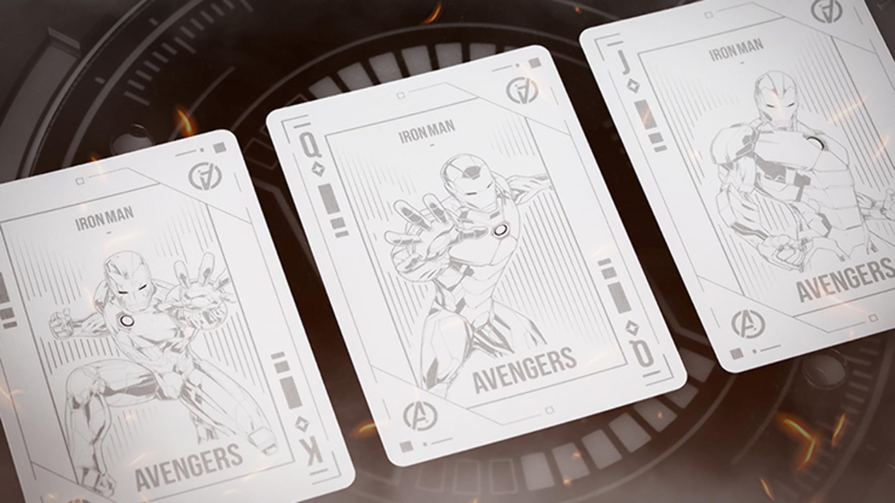 Murphy's Magic Supplies, Inc. Iron Man MK1 - Carte da gioco di Card Mafia, colore: Bianco