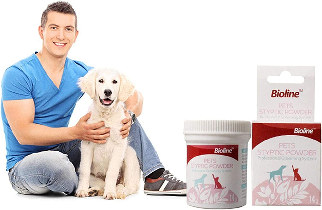 wengon 14g ペット止血パウダー 猫と犬鳥抗炎症抗菌鎮痛パウダーペット用…