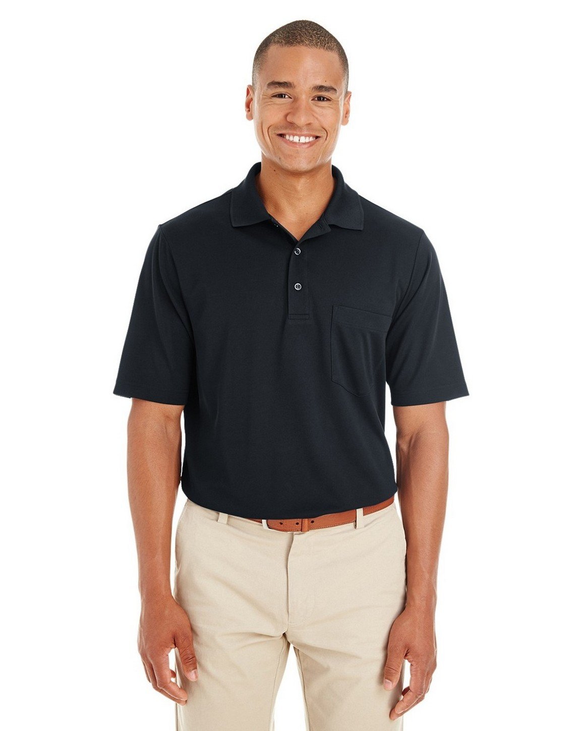 Ash City Core 365 Men's Origin Pocket Pique Polo