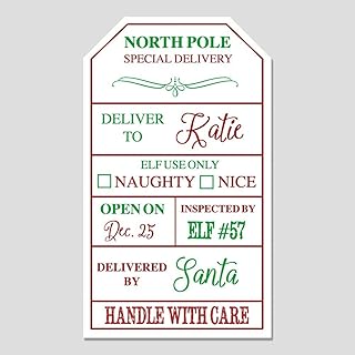 Amazon.com: Santa Labels