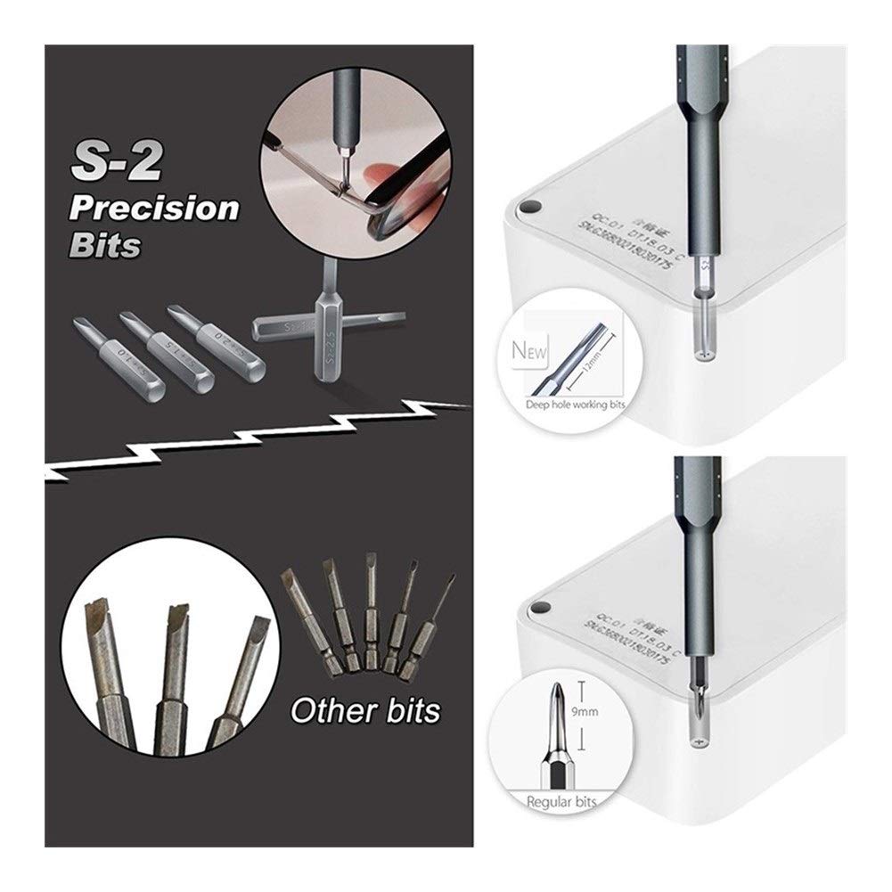 Set di cacciaviti Magnetica cacciavite Torx Bit di precisione Phillips Hex Bit 73 in 1 Multitools di Riparazione del Telefono corredo di Mano DShanLa
