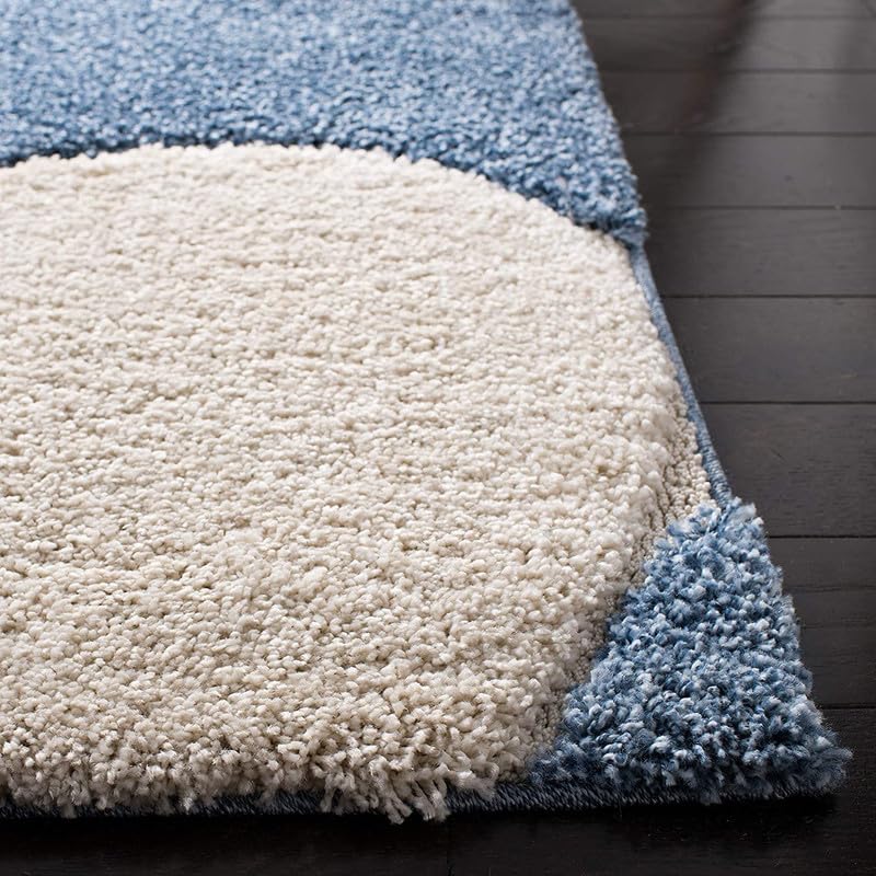 Image of Shaggy Area Rug - Extra Plush Luxury Carpet, Super Soft & Cozy Feel| Perfect for Living Room, Bedroom, and Stylish Home Decor- Teal (3 x 5 ft)