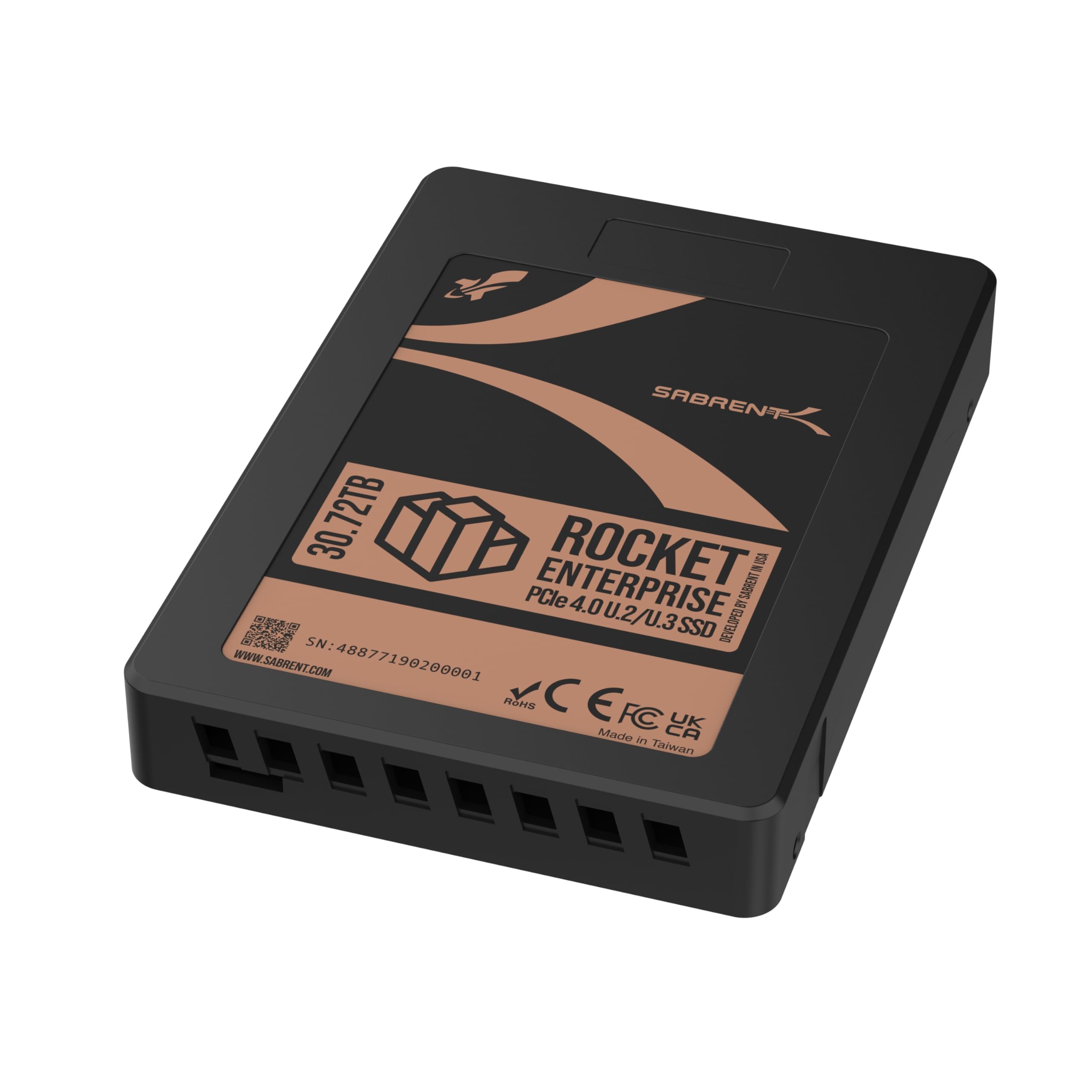 SABRENT Rocket Enterprise PCIe NVMe SSD, High-Endurance  Server Drive with Power Loss Protection, Up to 7,000MB/s, 1DWPD, E2E - Main Image