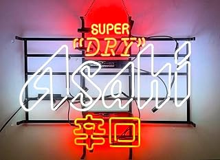 24"x20" Asahi's Beer Super Dry Japanese Neon Sign Light Man Cave Bar Pub Beer Gift Neon Lamp AMF854