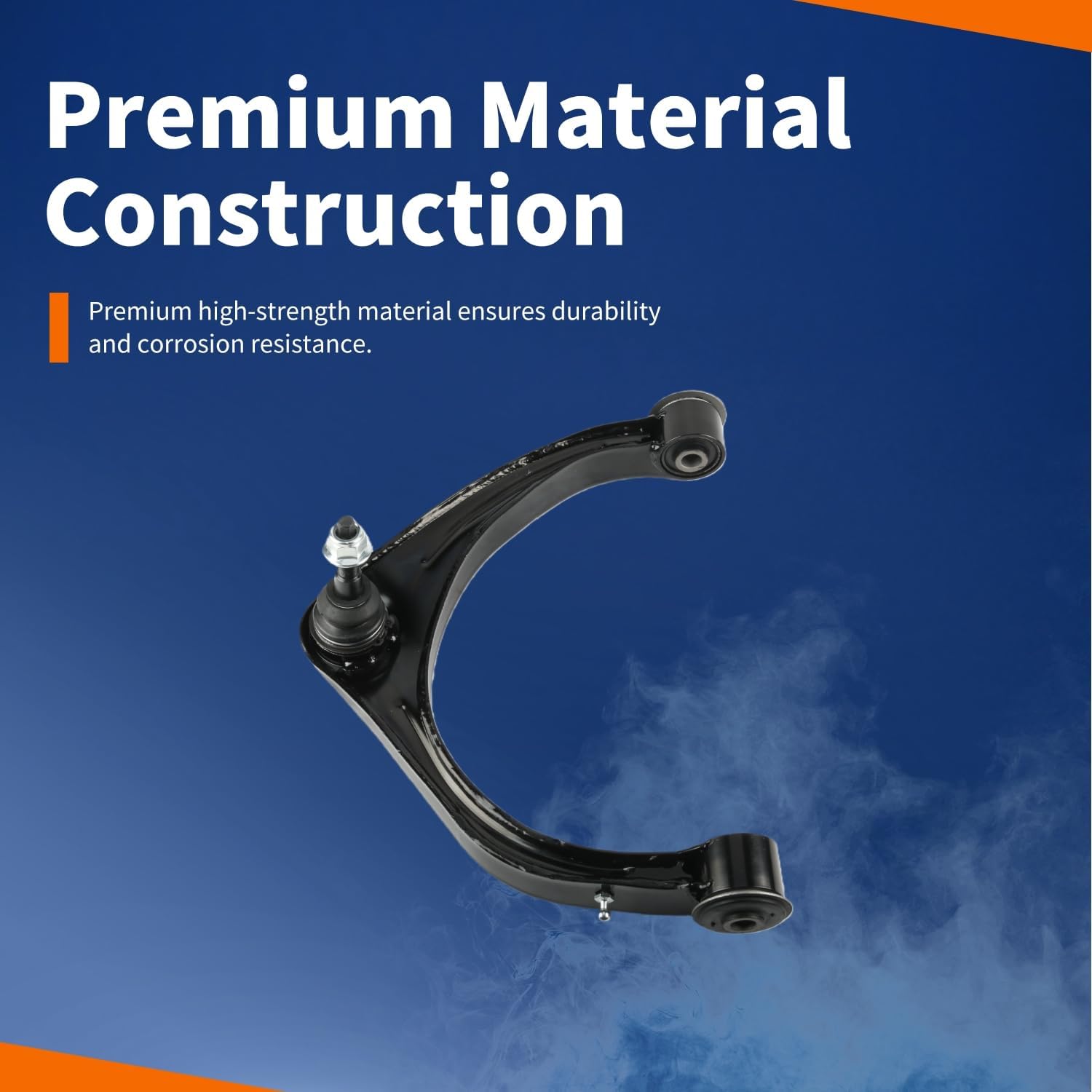 Front Upper Suspension Control Arm Compatible with 2009-2010 Dodge Ram 1500 2019-2022 Ram 1500 Classic 2011 2013-2016 Ram 1500 2012 Ram 1500 2017-2018 Ram 1500 with Forged Control Arm