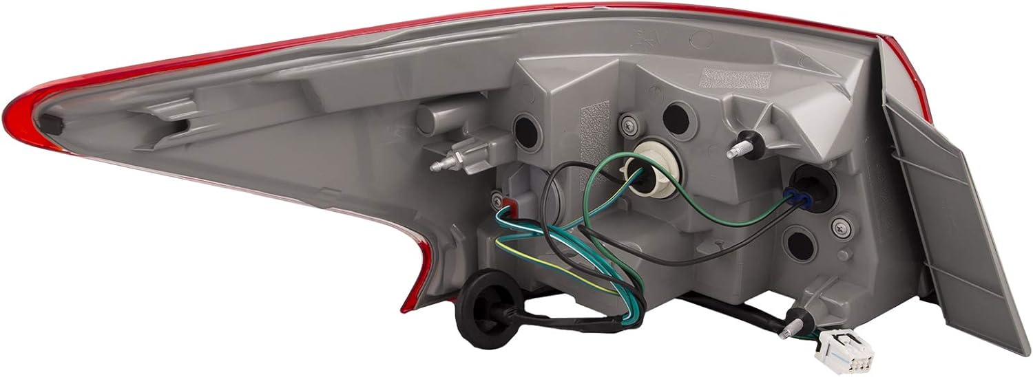 HEADLIGHTSDEPOT Tail Light Compatible with Nissan Sentra 2013-2015 Includes Right Passenger Side Tail Light