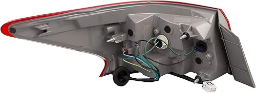 Miniatura 2 de HEADLIGHTSDEPOT Luz trasera compatible con Nissan Sentra 2013-2015, incluye luces traseras laterales izquierda del conductor y del pasajero derecho