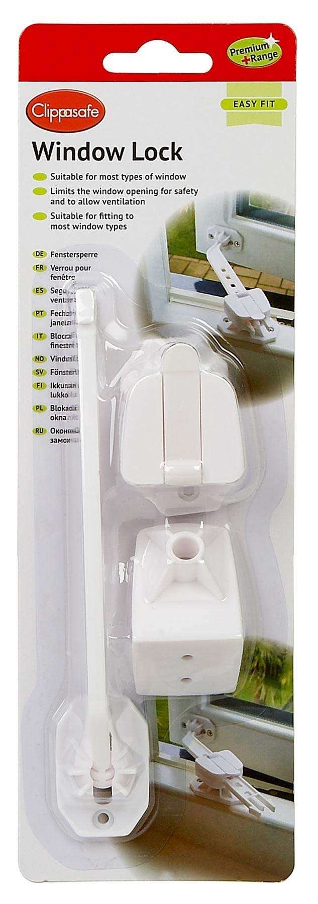 Clippasafe Premium+ Window Lock