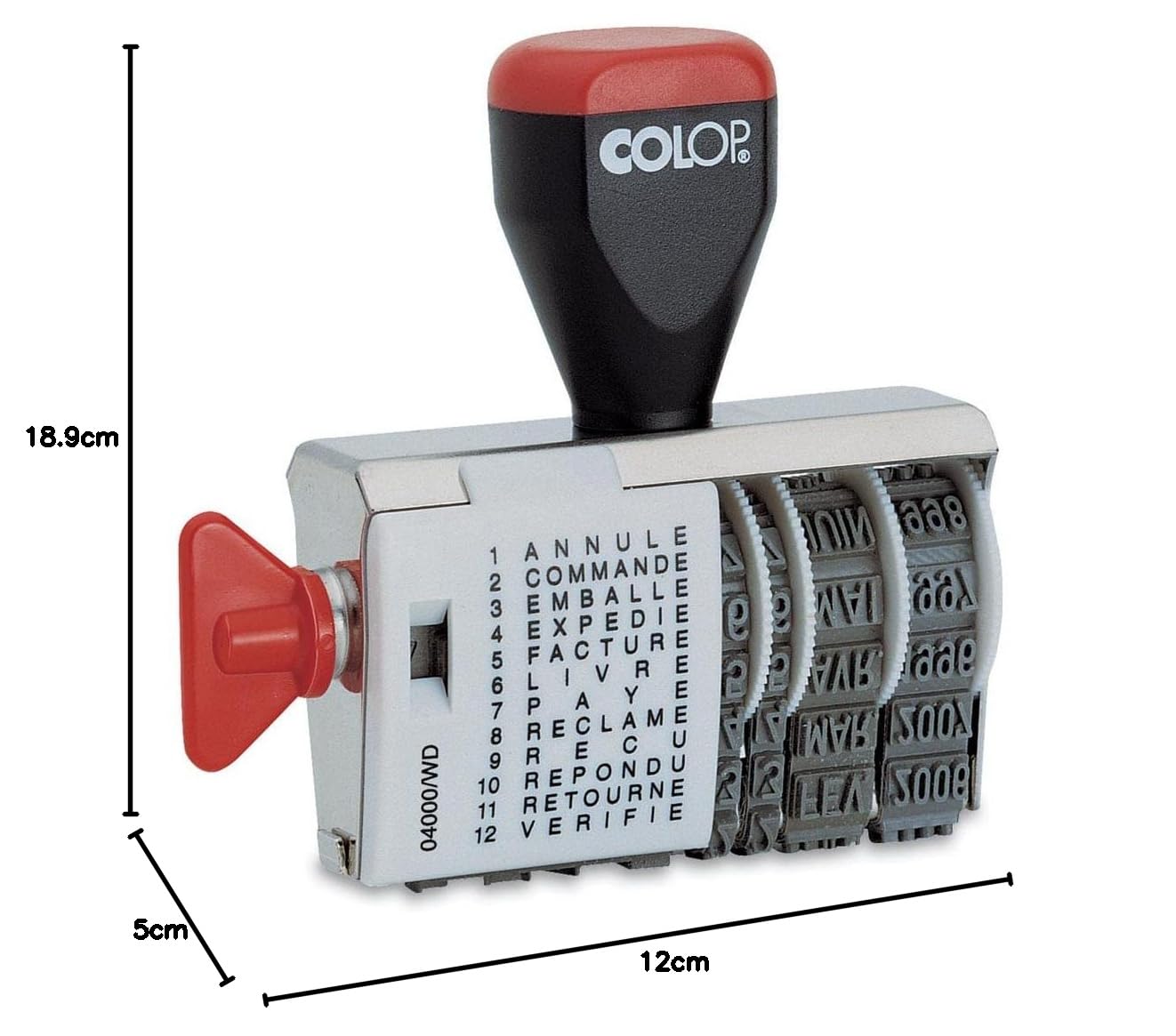 Timbro manuale a banda 04000 Formula