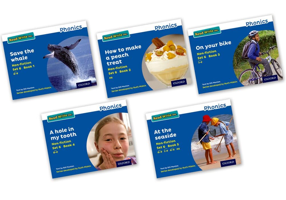 Read Write Inc. Phonics: Blue Set 6 Non-fiction Mixed Pack of 5