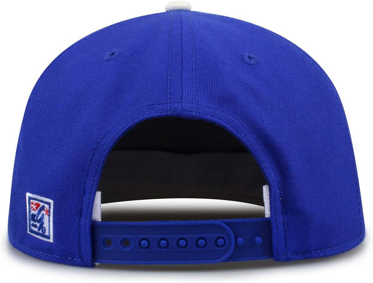 The Game NCAA Licensed Duke Blue Devils Flat Brim Snapback Hat, Duke University Game Day Hat
