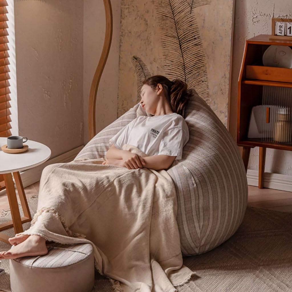 Amazon｜快適 クッションビーズ ビーンバッグチェア 90/110/120